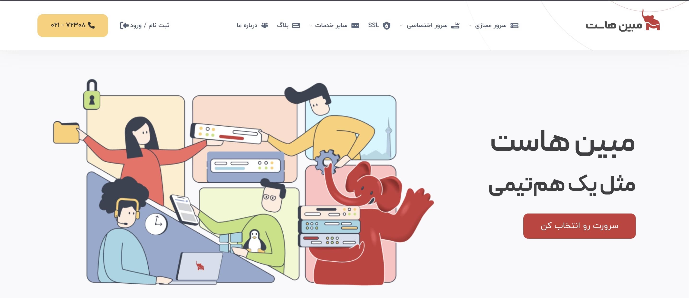 مبین هاست